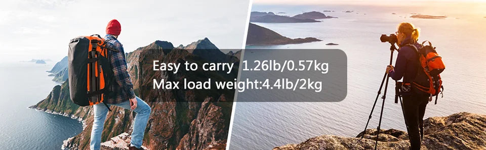 103cm Lightweight Camera Tripod For Mobile Tripod Camera Portable SLR Bluetooth-compatible Desktop Cam Stand Monopod Smartphone.