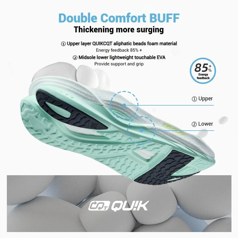 361 Degrees Fierce 5 Men Running Shoes New Soft Breathable Rebound Non-slip Shock-absorber Wear-resistant Male Sneaker 672522218.