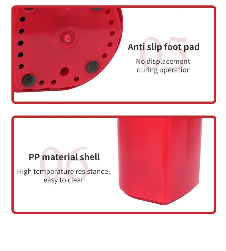 Electric Portable Popcorn Maker Fully Automatic Home Popcorn Popper Hot Air Popcorn Machine Healthy No Oil Mini Popcorn Maker.