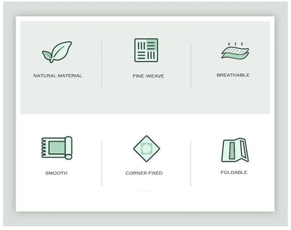 WASART Summer bamboo rattan mattress adult baby cool sleeping mat kit 90/150 single double bed foldable sheet bed protection pad.