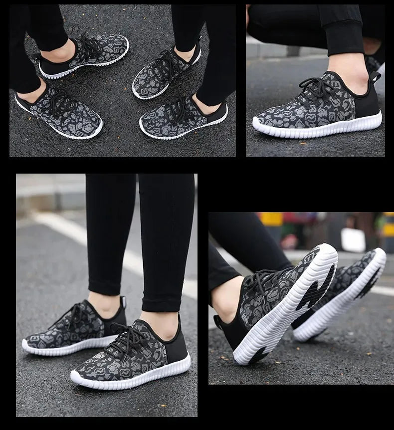 7ipupas LED Shoes for Boys Girls Women and Men Fiber Optic Shoes and Elastic Sole USB Rechargeable Lightweight Sneakers.