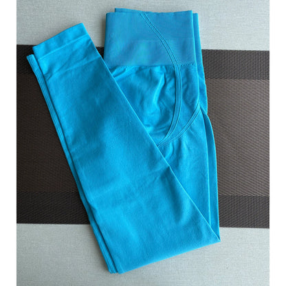 Effortless Seamless Tight Pants Gym Leggings Womens Workout Yoga Pants Soft High Waist Outfits Fitness Sports Wear