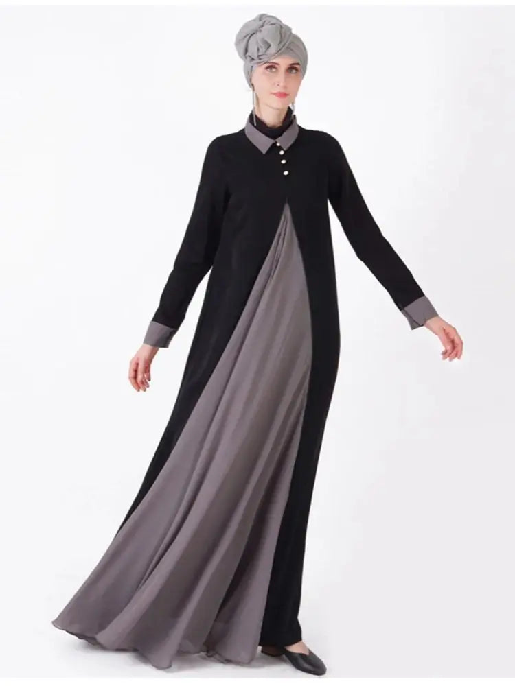 Ramadan Eid Black Abaya Damen Dubai Islam Muslim Women Clothing Modest Dress Kebaya Kaftan Robe Musulmane Caftan Marocain Femme.