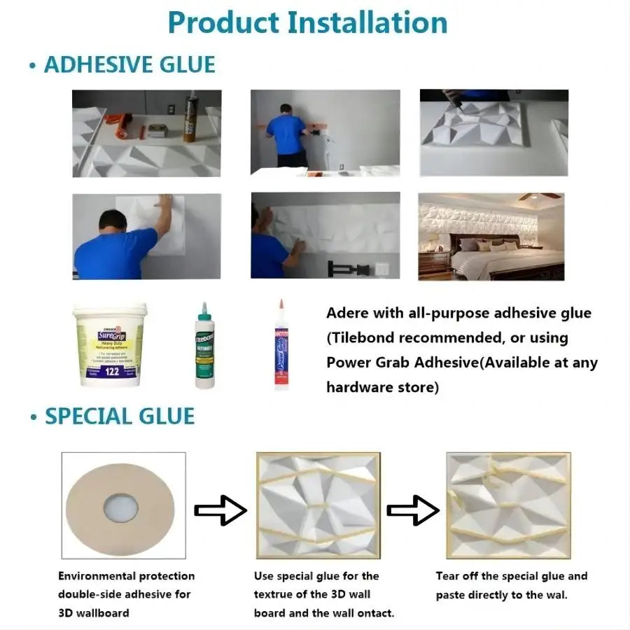 10pcs 30x30cm 3D Art Wall Panel background wall decoration exterior 3D wallpaper suitable for room bathroom ceiling hotel office