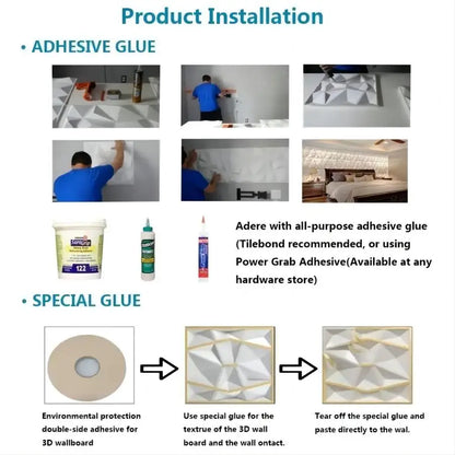 10pcs 30x30cm 3D Art Wall Panel background wall decoration exterior 3D wallpaper suitable for room bathroom ceiling hotel office