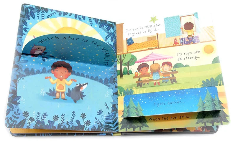 Kids Scientific Knowledge Learning Picture Books Usborne English Daily Knowledge Reading Book Early Educational Montessori.