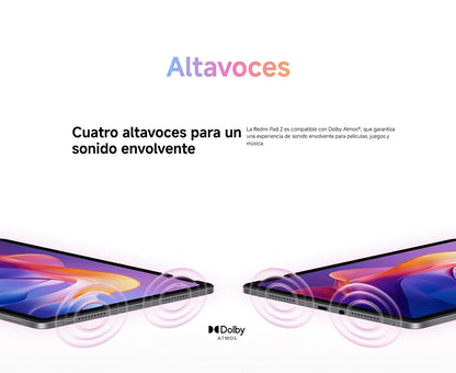 Global Version Xiaomi Redmi Pad 2 Tablet 11" 2.5K Display 9000mAh Battery 18W Fast Charge Xiaomi HyperOS 2.