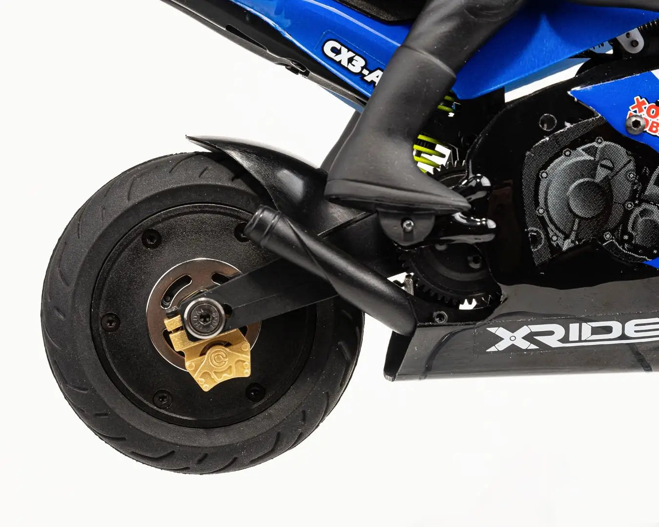 RC X-Rider 1/10 Remote Control GP Motorcycle CX3-EVO Brushless with Gyroscope High Speed Violence Model Rc Cars for Adults.