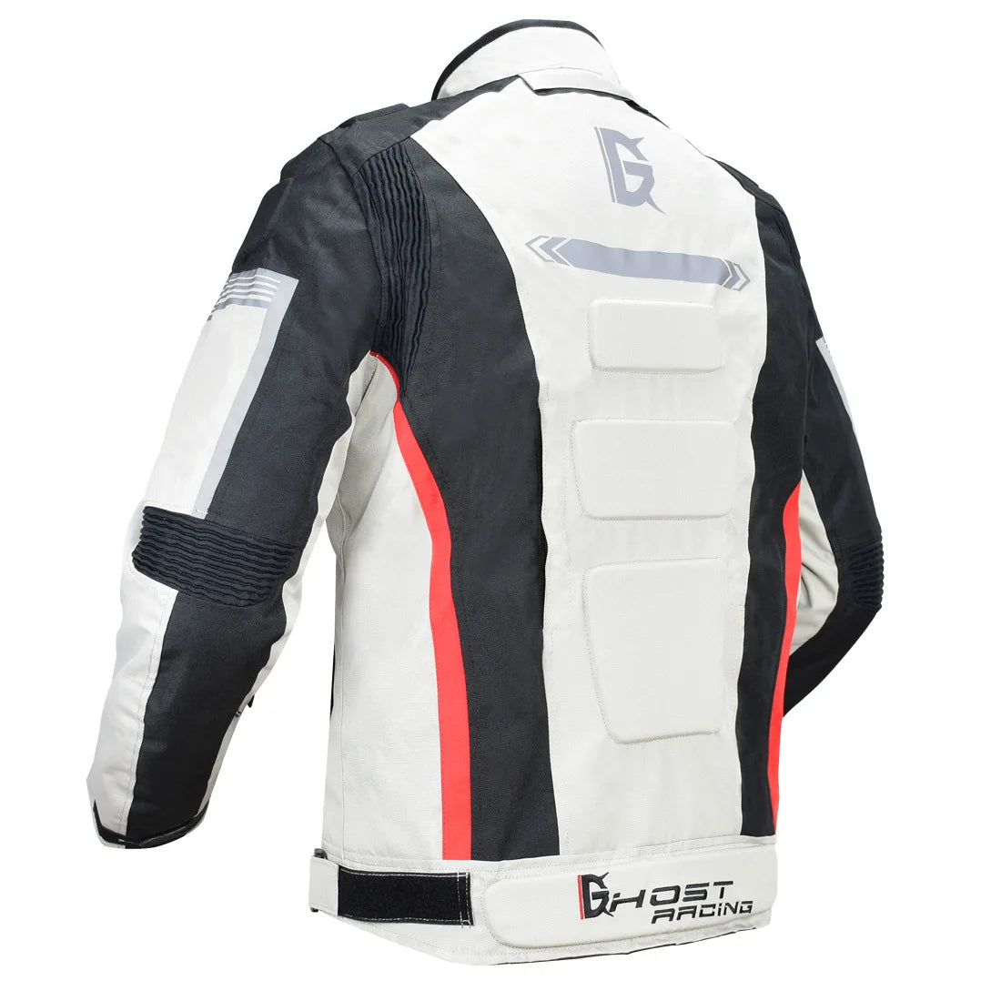 GHOST RACING Motorcycle Racing Jacket Man Waterproof Dirt Bike Pants Set With Protection Racing Suit Motocross Jacket Motor Suit.