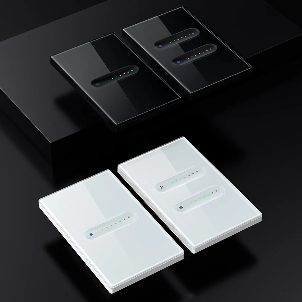 AVATTO Tuya WiFi/ZigBee 1/2 Gang Dimmer Licht Schalter Touch Panel APP Fernbedienung Smart Dimmer Schalter Für Alexa google Hause