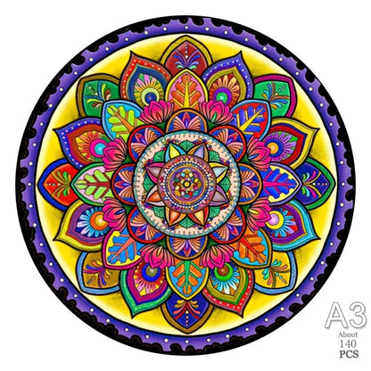 Wooden Animal Jigsaw Puzzle for Adults Kids Toy Circular Puzzle Puzzles Set Birthday Gift Brain Teaser Family Interactive Game