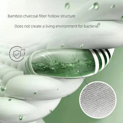 10 Pair Men's Bamboo Socks Anti-bacterial And Anti-odour Soft Business Socks Wearable And Breathable Casual Socks For Men.