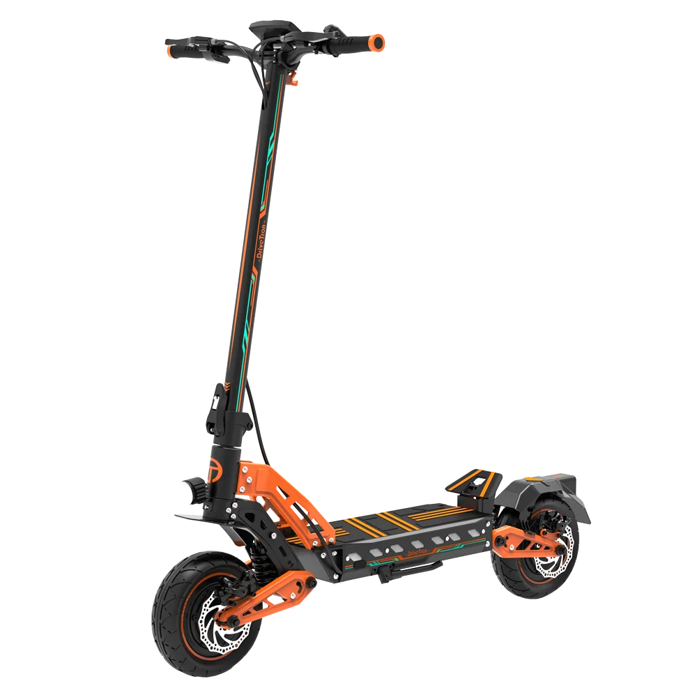 DriveTron DT10 Foldable Adult Electric Scooter, E-Scooter, 50km/h Electric Kick Scooter, 1000W Skateboards, 48V 15.6Ah Kickboard
