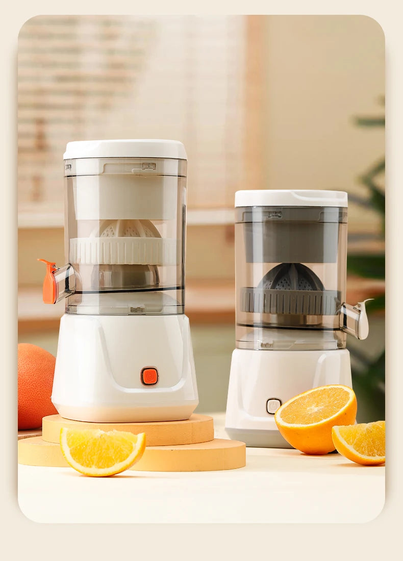 USB Charging Portable Electric Juicer 7.4V Orange Lemon Fruit Blender Household Juice Squeezer Mixer Citrus Juicer for Travel.