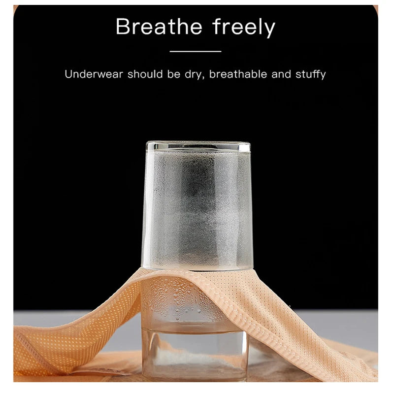 3pcs Leak Proof Menstrual Panties+Herbal Gynecological Pads Women Sanitary Panties  Plus Size Physiological Waterproof Briefs.