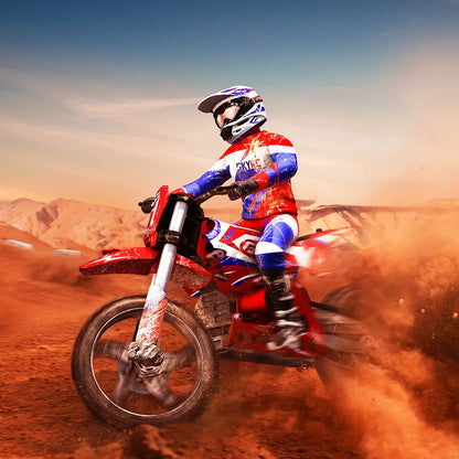 SKYRC SR5 Motorcycle RTR Brushless 1/4 Simulation RC Electric Remote Control Off-Road Cars Dirt Bike Adult Children's Toys.