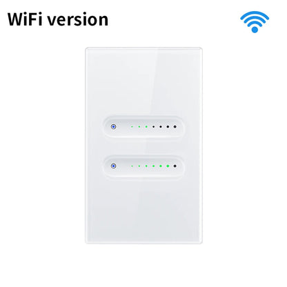 AVATTO Tuya WiFi/ZigBee 1/2 Gang Dimmer Licht Schalter Touch Panel APP Fernbedienung Smart Dimmer Schalter Für Alexa google Hause