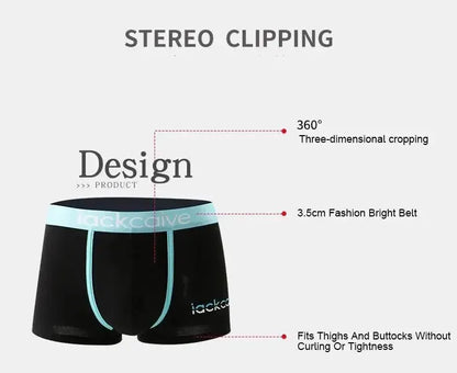 3Pcs Männliche Höschen Baumwolle männer Unterwäsche Boxer Atmungsaktiv Mann Boxer Gedruckt Unterhose Bequeme Shorts Männer Unterwäsche M-3XL