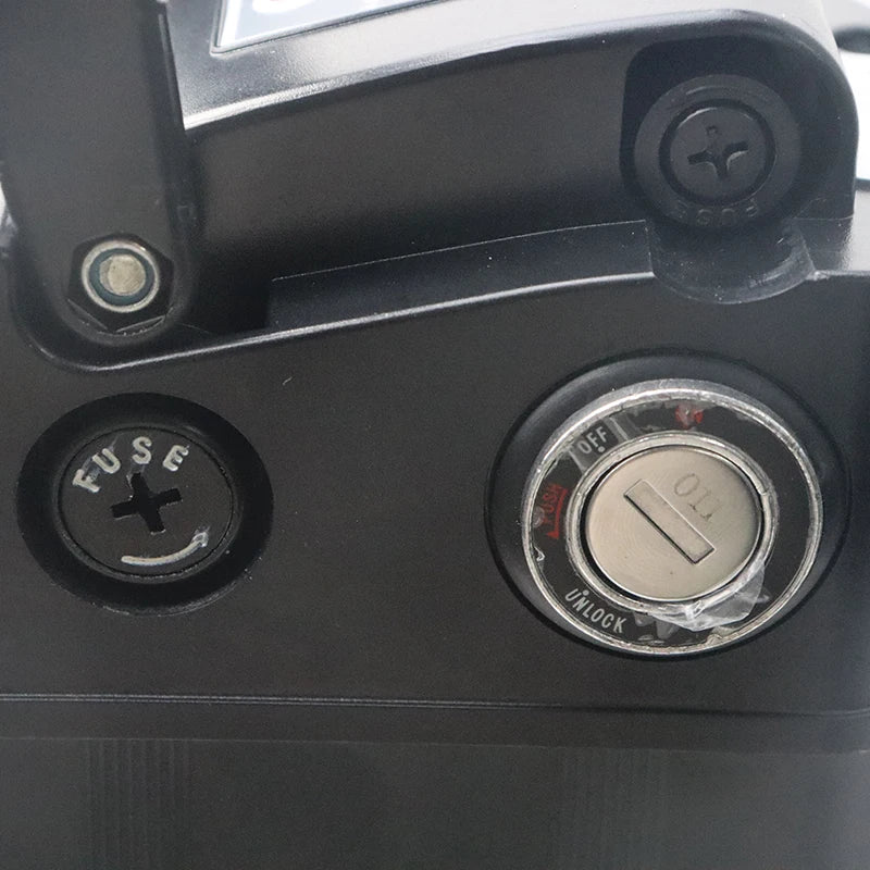 Silver Fish 36V/48V/60V 10Ah 20A lithium battery pack suitable for 1800W handheld folding two wheeled scooter battery+5A charger.