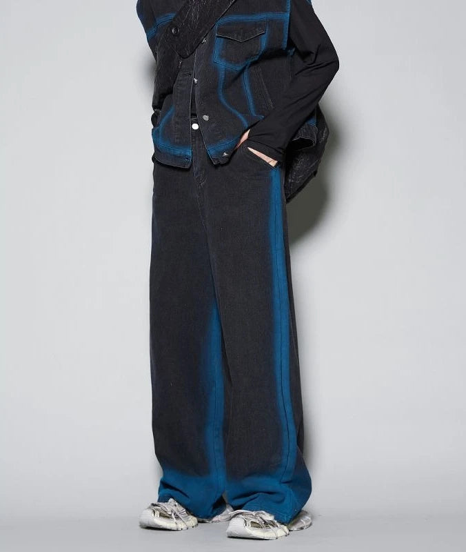 Denim Jacket T-shirts Pants Suits for Men No Logo Man Trousers Sets Luxury Summer Clothes Short Quarter Sleeve Outfits Tee Chic.