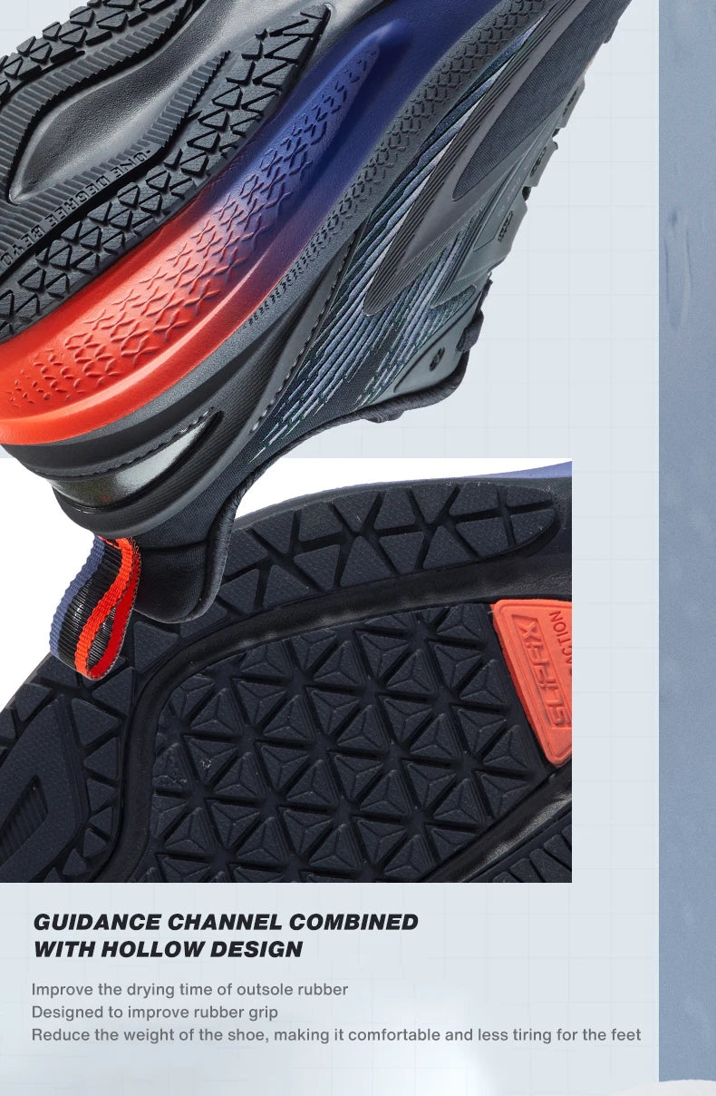 361 Degrees NEW Rainblock 7.0 Anti Splash Rainproof Running Shoes Technology Night Reflective Cushioning Man Sneakers 572342228.