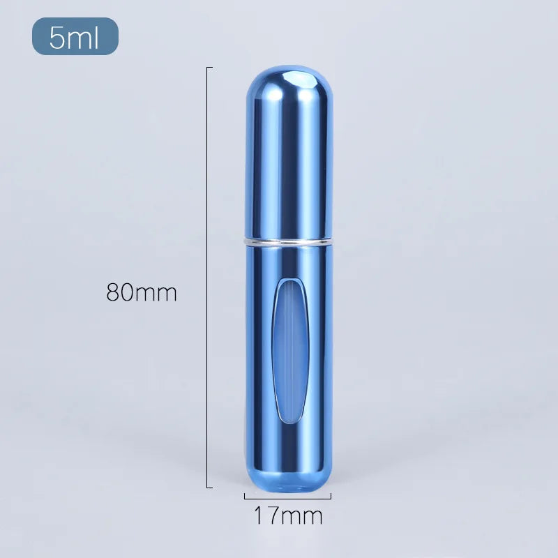 5/8ml Perfume Atomizer Portable Liquid Cosmetics Containers Traveling Mini Alcohol Perfume Refillable Bottles Empty Spray Bottle