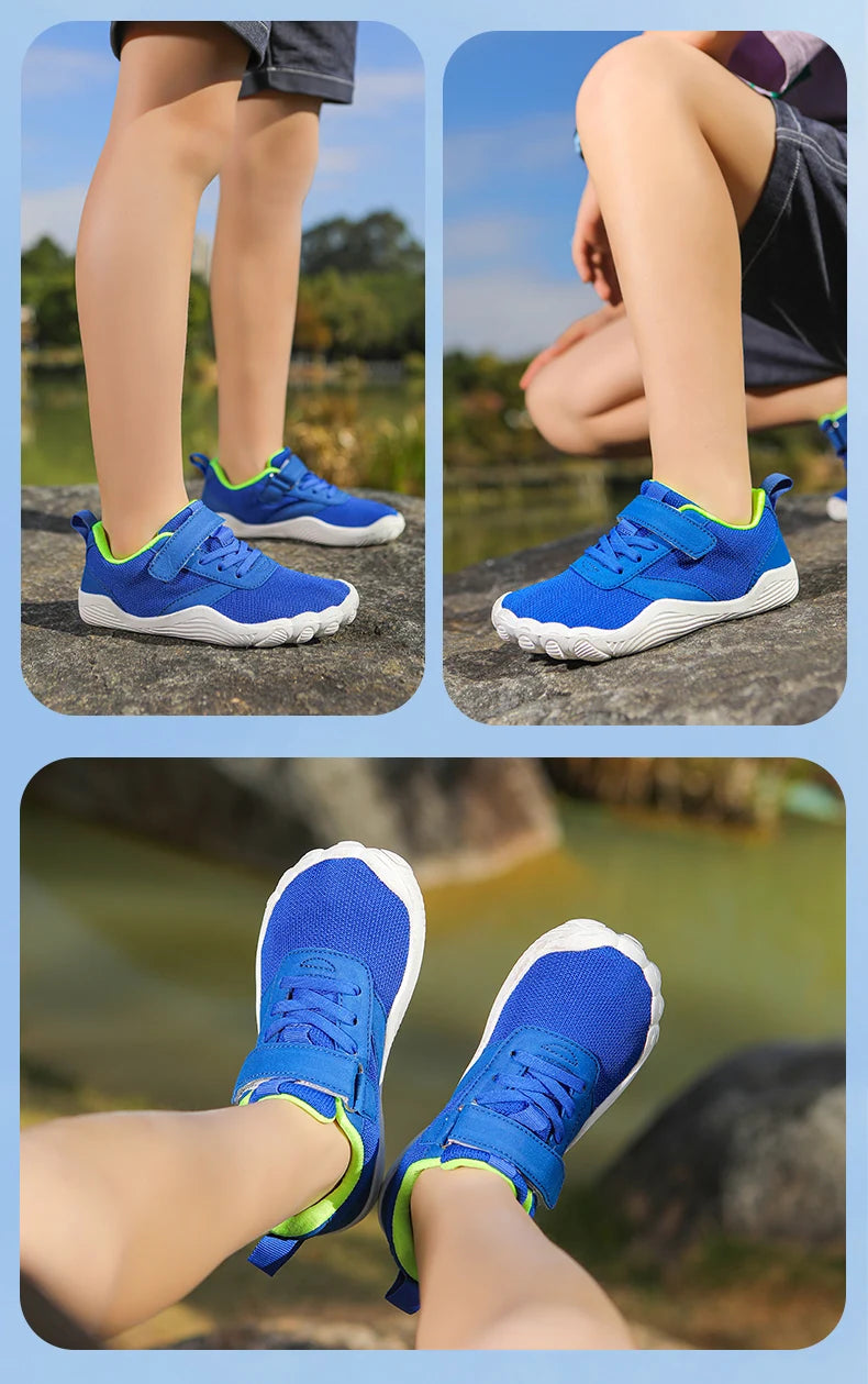 Kids Barefoot Shoes Boys Girls Sneakers Aqua Shoes Naturally Splay Shoes Wide Toe Water Quick Dry Beach Shoes Sports Swimming.