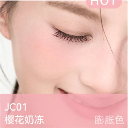 AZTK Cosmetics Jello Color Powder Liquid Blusher Rendering Moisturizing Beauty Expands Contracts Liquid Cheek Matt Face Makeup.