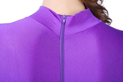 Unisex  Turtleneck Unitard Full Body Leotard  Long Sleeve Yoga Bodysuit Women Catsuit Daily Fitness Wear Cosplay Suits.