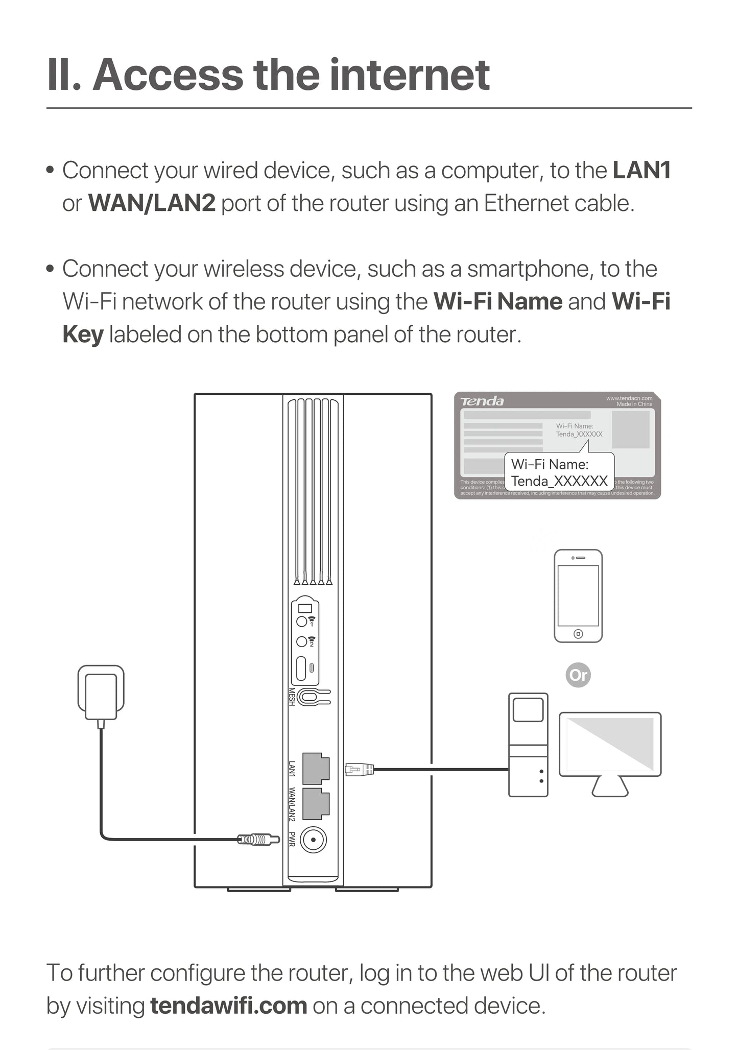 Tenda 5G SIM CPE Router AX1500 AX1800 Wi-Fi 6 wireless modem WiFi Hotspot 5G/4G/3G Multi-Mode 2.4Ghz 5Ghz Mesh Router SIM Card