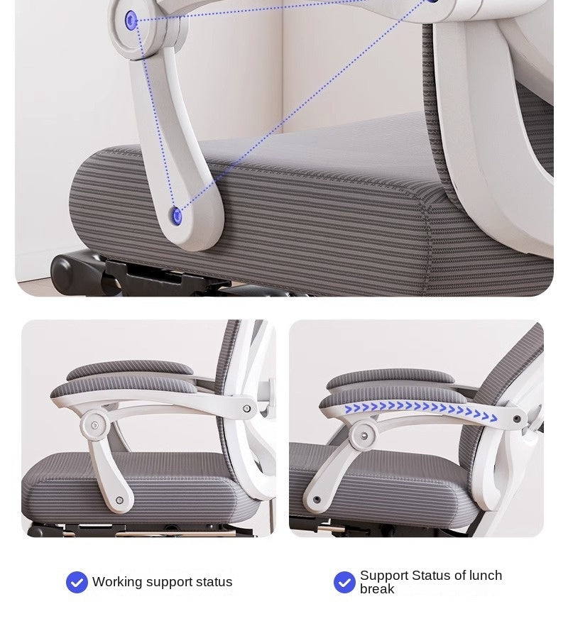 UVR Mesh Bürostuhl Haushalt Sessel verstellbarer Drehs itz ergonomische Rückenlehne Stuhl Mädchen Schlafzimmer Computer Gaming Stuhl