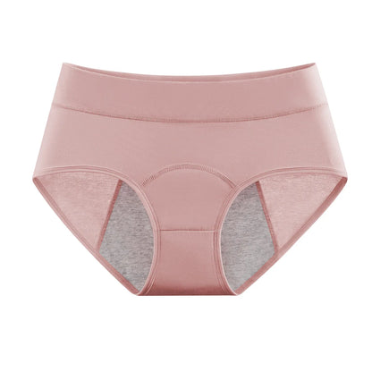 1pcs Cotton Women's Mid Waist Leak Proof Menstrual Panties Female Widen Period Physiological Briefs Lady Ventilate Comfort Panty.