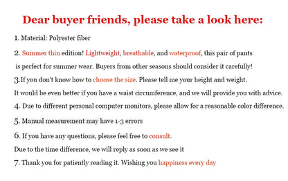 2023 Outdoor Waterproof Tactical Cargo Pants Men Breathable Summer Casual Army Military Long Trousers Male Quick Dry Cargo Pants.