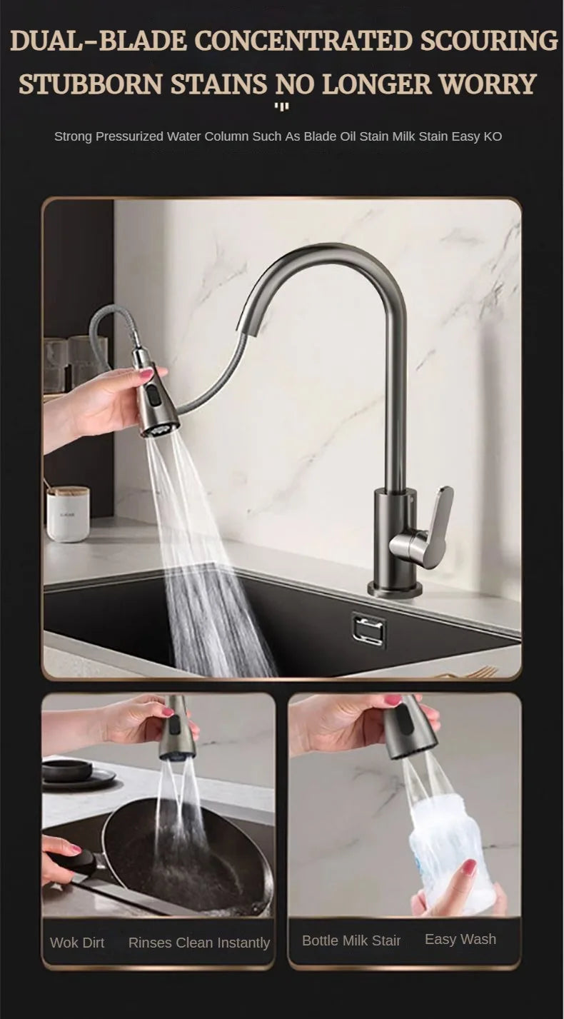 GEGVE New Mini 38cm Kitchen Faucet Removable Kitchen Sink Faucet Tap Tap Mixer Manual Israel Kitchen Tap Adapted To Israel Brass