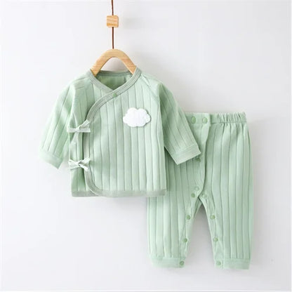 Infant Baby Mädchen Jungen Sets Baumwolle Neugeborenen Langarm Kleidung Hosen 2Pcs Set Frühling Herbst Kleidung Für Baby Kostüm 3-6Month.