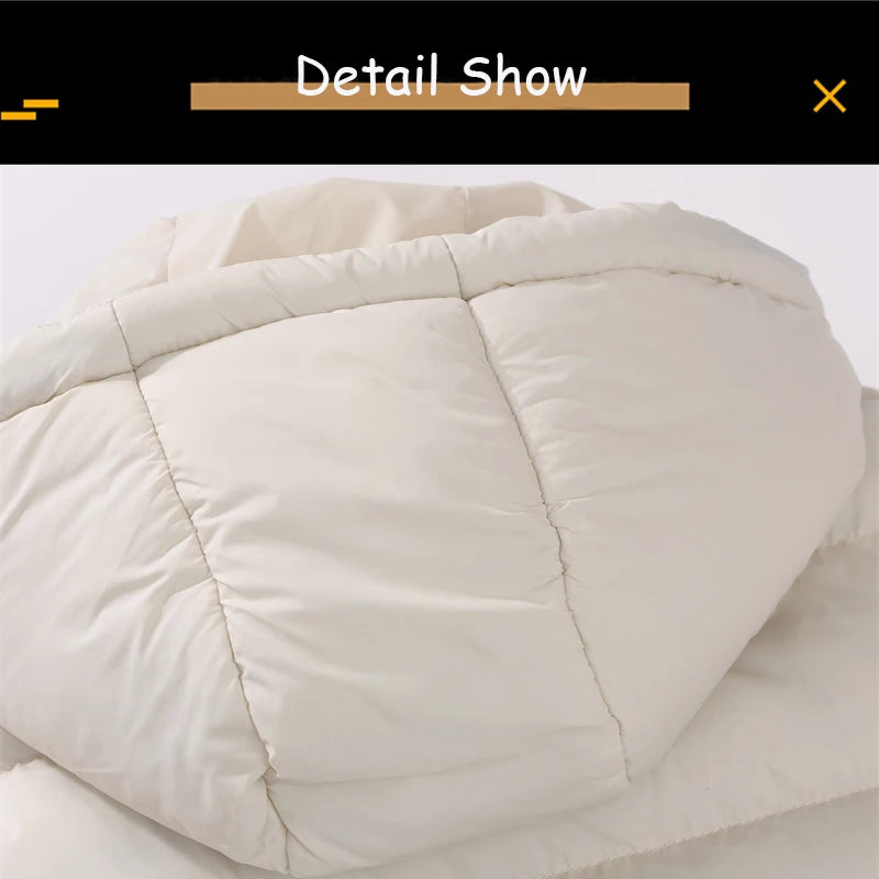 Autumn Winter Men Sleeveless Warm Detachable Hooded Vest Men Outdoor Windproof Casual Fashion Loose Brand Zipper Vest Male Coat.