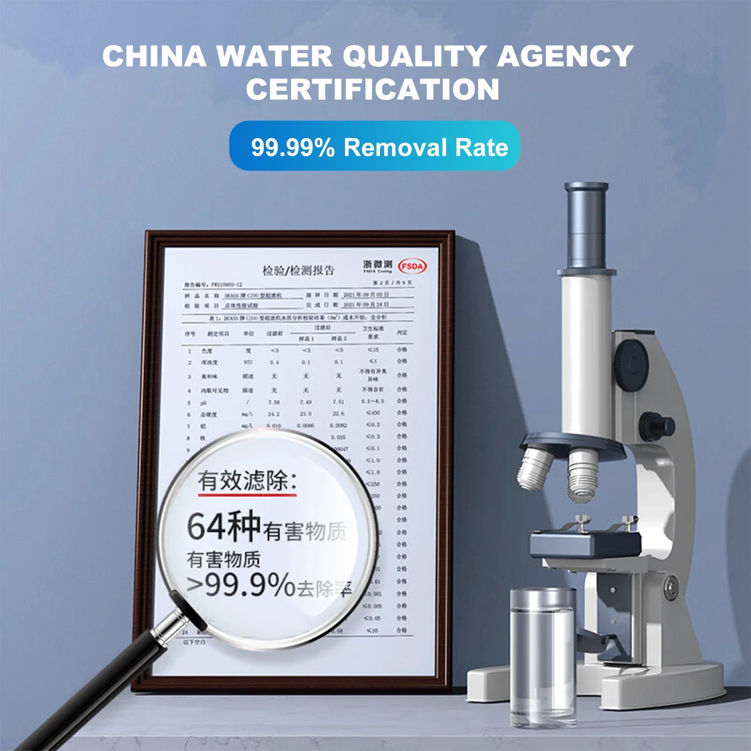 ALTHY U200PRO Kitchen Under Sink Drinking Water Filter Purifier With Faucet Reduces Bacteria, Metal,Lead, Chlorine and Odor.