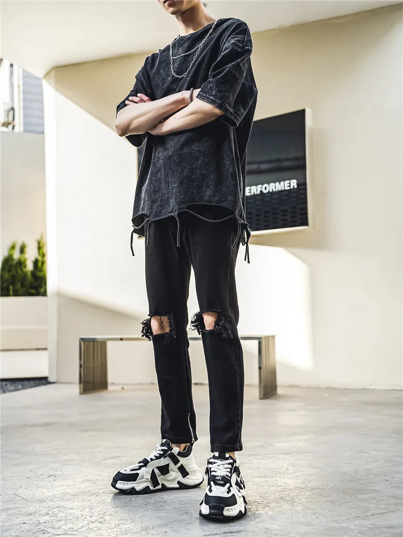 Thick Sole Four Seasons Sports Shoes Man 2024 Trend Spring Hot Sale Men's Casual Fashion Comfortable Outdoor Running Sneakers 44.