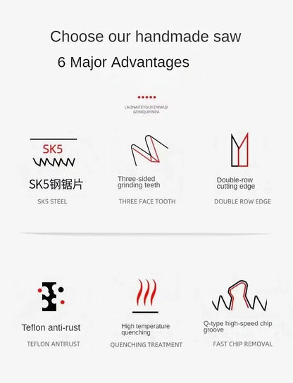 Klapp Handsäge Multifunktionale Outdoor Protokollierung Säge Holzbearbeitung Klapp Tragbare Säge Für Garten Pruner Gartengeräte Baum