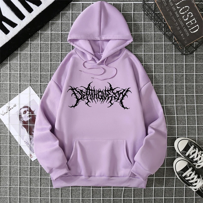 2025, Winter, neuer Damen-Kapuzenpullover, High Street, Unisex-Stil, Doppeltaschen, Sweatshirts, Oberbekleidung, Übergröße, Damenbekleidung CYXX242.