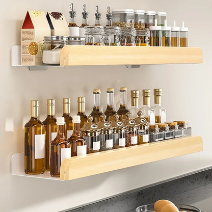 1PC Wandregal Kein Bohren Badezimmer Aufbewahrung Organizer für Shampoo Home Hotel Verwenden Badezimmerzubehör Schwimmendes Regal