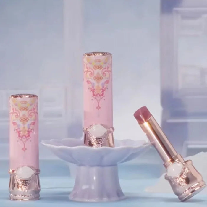 Flower Knows Butterfly Cloud Collar Collection Cosmetics Water Non Stick Cup Lipstick Lght Film-forming Solid Lip Gloss Makeup.