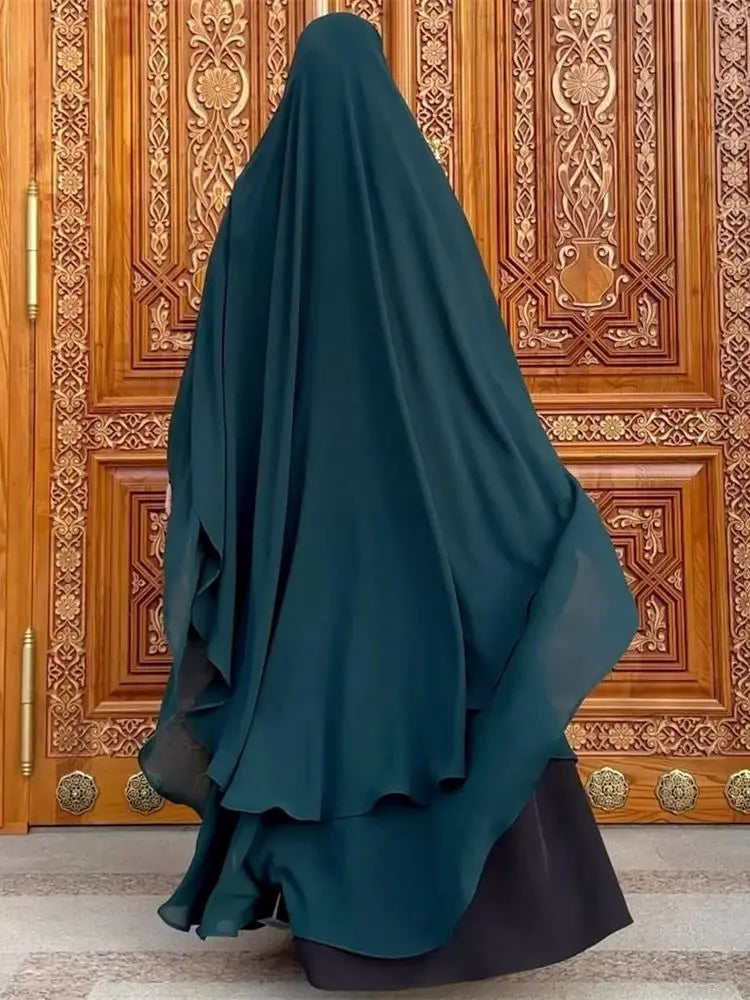 Ramadan Khimar Abaya Saudi Arabia Turkey Islam Muslim Hijab Dress Prayer Clothes Abayas For Women Kebaya Robe Femme Musulmane.