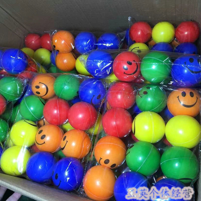 Stress Relief Foam Sponge Stress Ball Squeeze Ball Toy Squeeze Hand Wrist Exercise Sponge Toy for Kid Adult Child Creative Gifts.