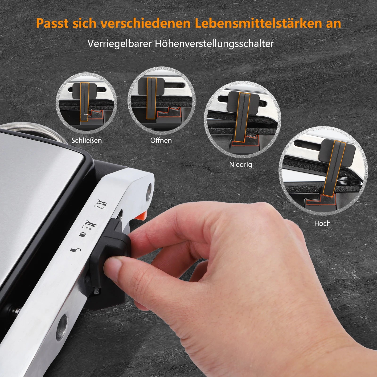 Aigostar contact grill, ceramic-coated, 30-minute timer. Panini grill and sandwich maker for sandwiches, steak, and toasters.