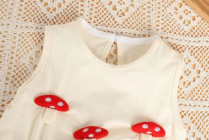 2024 Baby Sommer Kleidung 0-2 Y Infant Mädchen Niedlichen Cartoon Ärmellose Body Neugeborenen Overall Kleinkind Outwear.