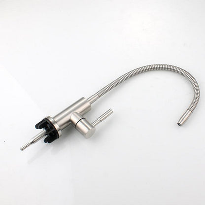 1/4" Kitchen Water Filter Tap Flexible Drinking Tap Water Purifier Faucet  304 Stainless Steel Kitchen Faucet