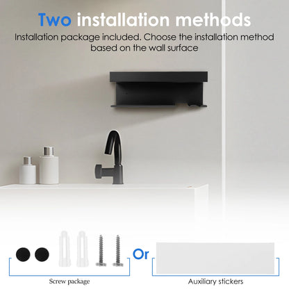 Haartrockner-Halter, Wandmontage, Aufbewahrungsregal, Dyson Airwrap-Halter mit speziellem Steckerschlitz, Haarpflege-Werkzeug, Badezimmer-Organizer