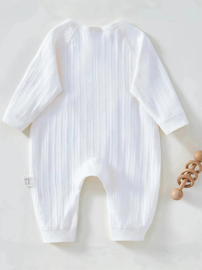 Jungen Mädchen Body Neugeborenen Winter Onesie Kleidung Baumwolle Kleinkind Hause Tragen 0-6M Verdickte Frühling und Herbst Kleidung