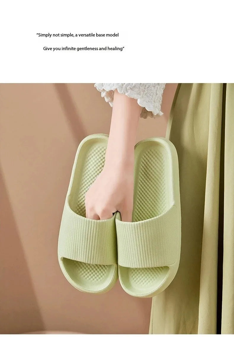 Weiche Sohle Massage-Duschschuhe für Damen und Herren, Paare, wasserdicht, rutschfest, für Zuhause, Freizeit, Mode, Badezimmer-Hausschuhe.